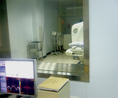 핵 의학을 위한 긴 서비스 기간 엑스레이 납 부유한 보호 유리