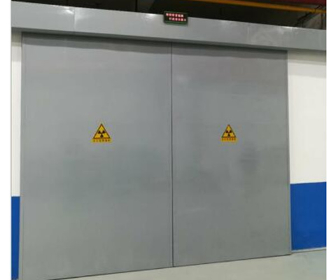 네오프렌 또는 실리콘 밀폐 방사선 보호 문 높이 1700mm-2300mm 및 파우더 코팅 또는 스테인리스 스틸 마무리