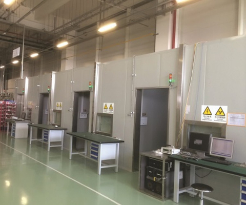 산업 NDT 및 길이 또는 필요에 따라 10-100MHZ의 효율성을 가진 X선 방 보호